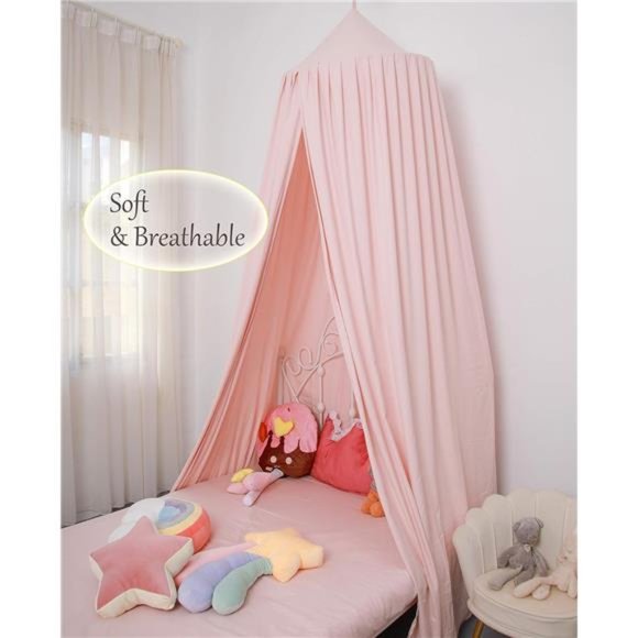 Canopy for Kids Bed,Extra Large Canopy for Girls Room Decoration Princess Castle - Picture 5 of 8